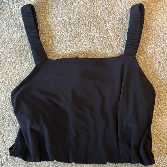 Express Black Square Neck Sleeveless Bodysuit | Size M - Picture 4 of 9